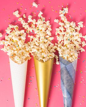 Quick 5-Ingredient Confetti Popcorn: A Fun & Healthy-ish Snack